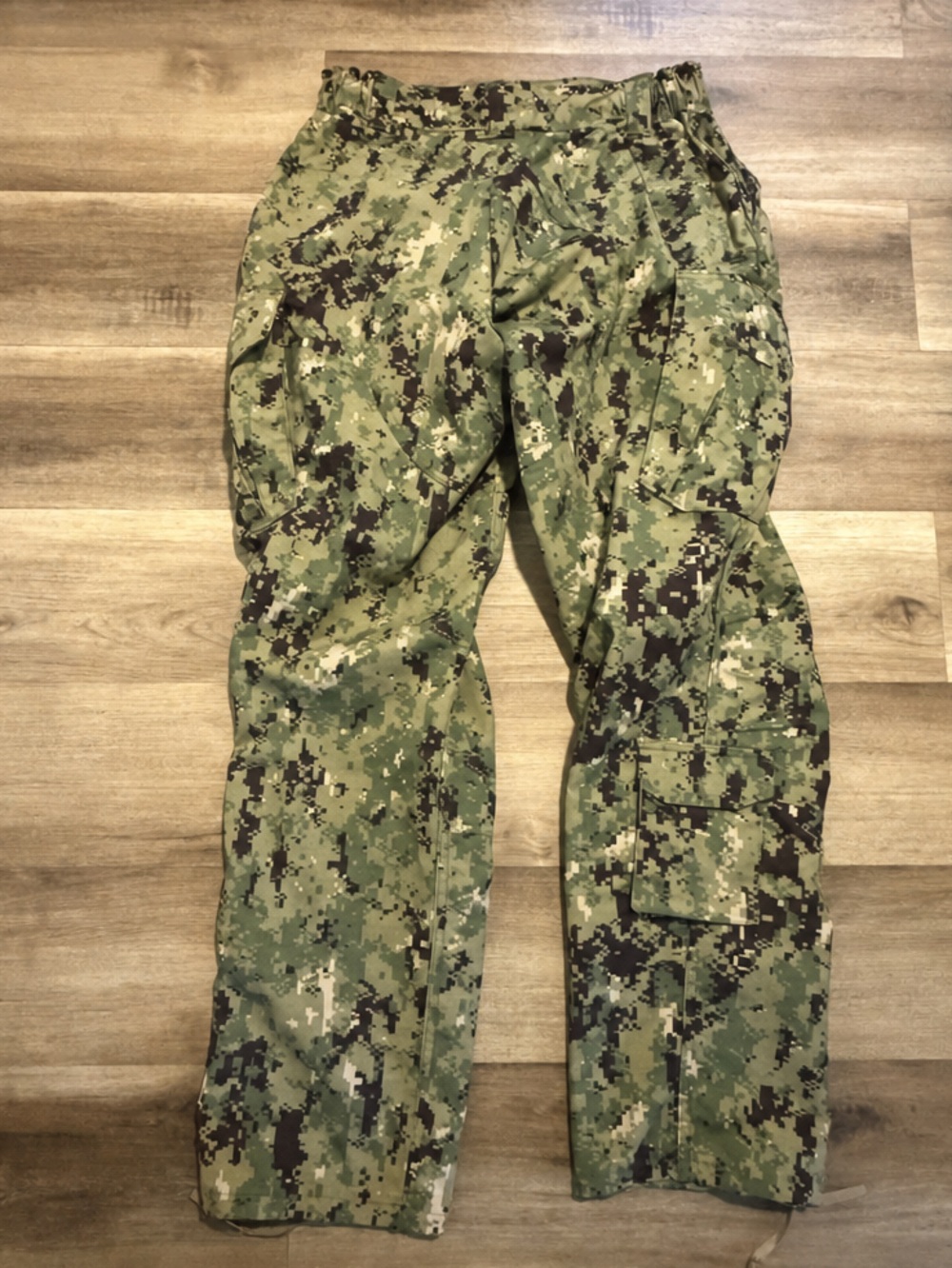 U.S. Navy Pants Working Uniform Type III Medium Tall NWU Seals Military Camo - Picture 2 of 9